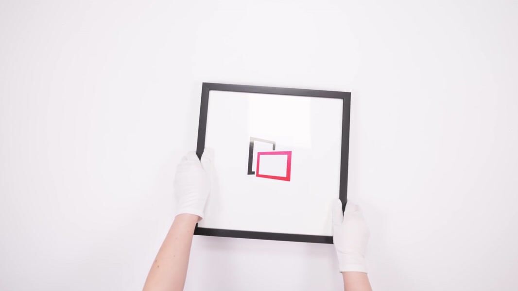 10er Bilderrahmen-Set 10x15 Schwarz Modern aus MDF mit Acrylglas